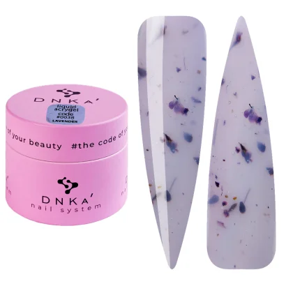 Акрил-гель рідкий для укріплення DNKa Liquid AcrylGel, 15 мл, №038 Lavender